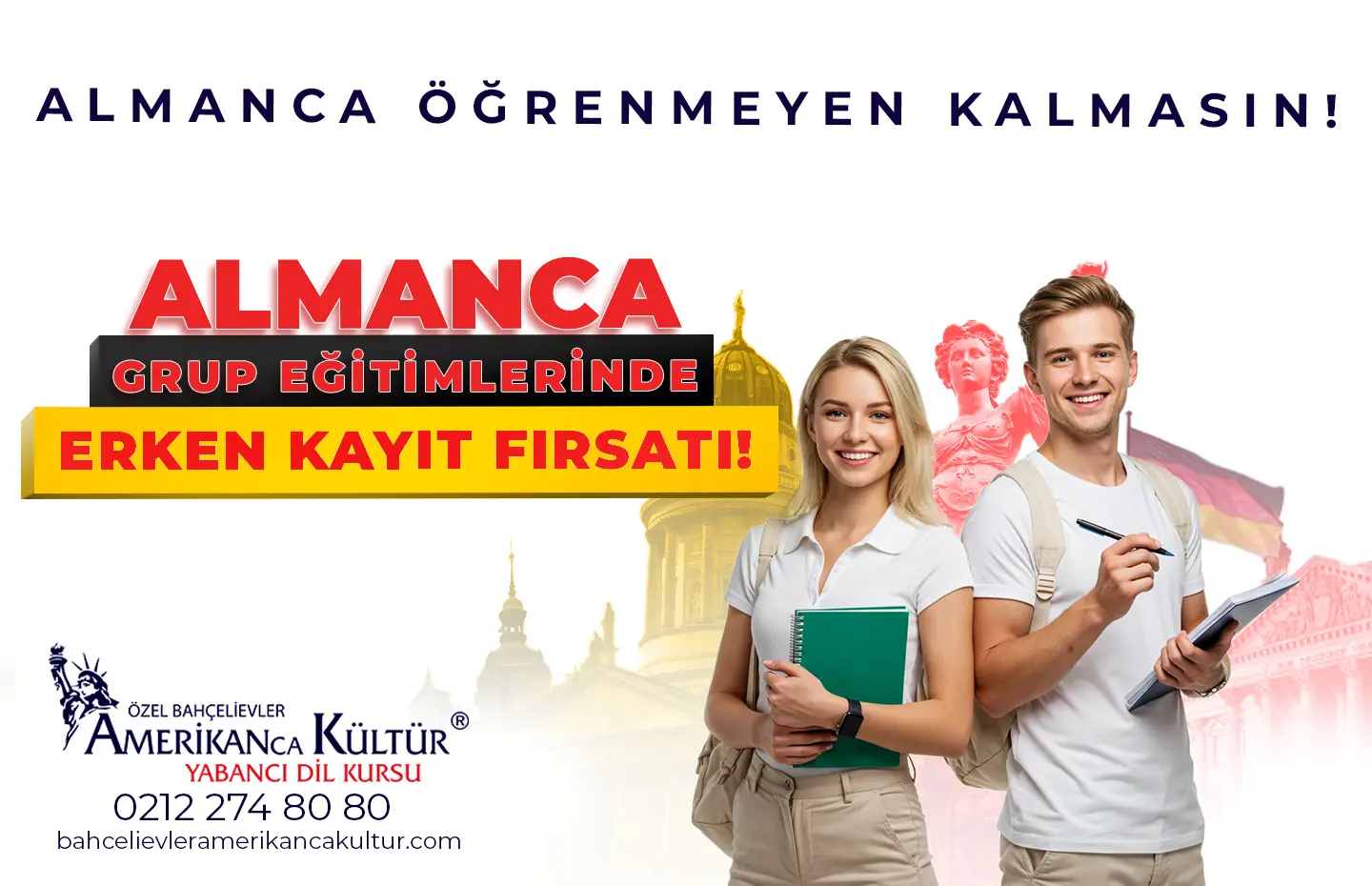 Almanca Eğitimleri İle Hayalinize Kavuşun